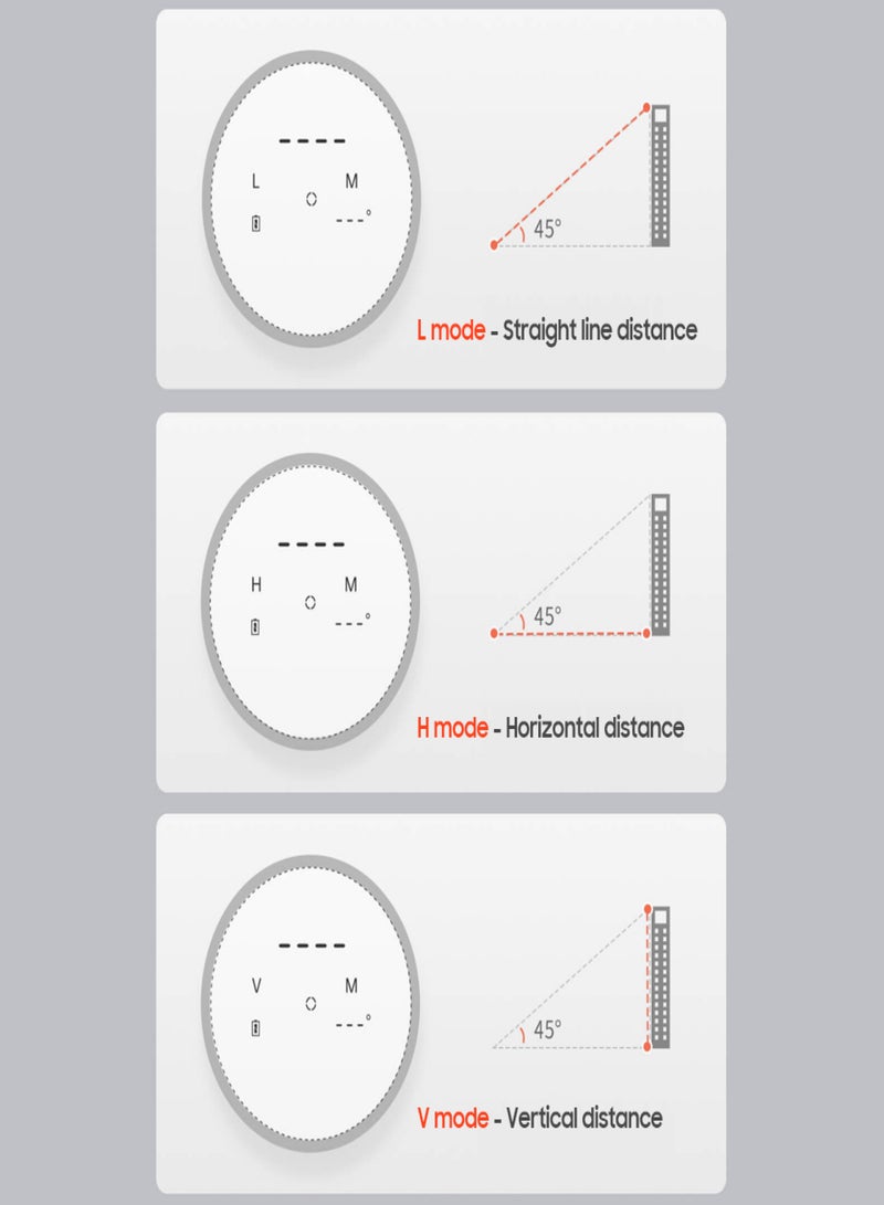 دوكا تلسكوب ومحدد مدى DUKA 2 في 1 TR1 محمول، يعمل بالليزر، مقياس رقمي للمسافة، قياس دقيق يصل إلى 1000 متر، تكبير 6x، أداة قياس متعددة الوظائف - Image 3